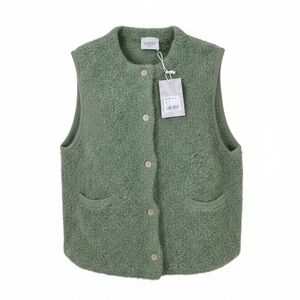 Wrap London Olive Fleece Vest for Kids